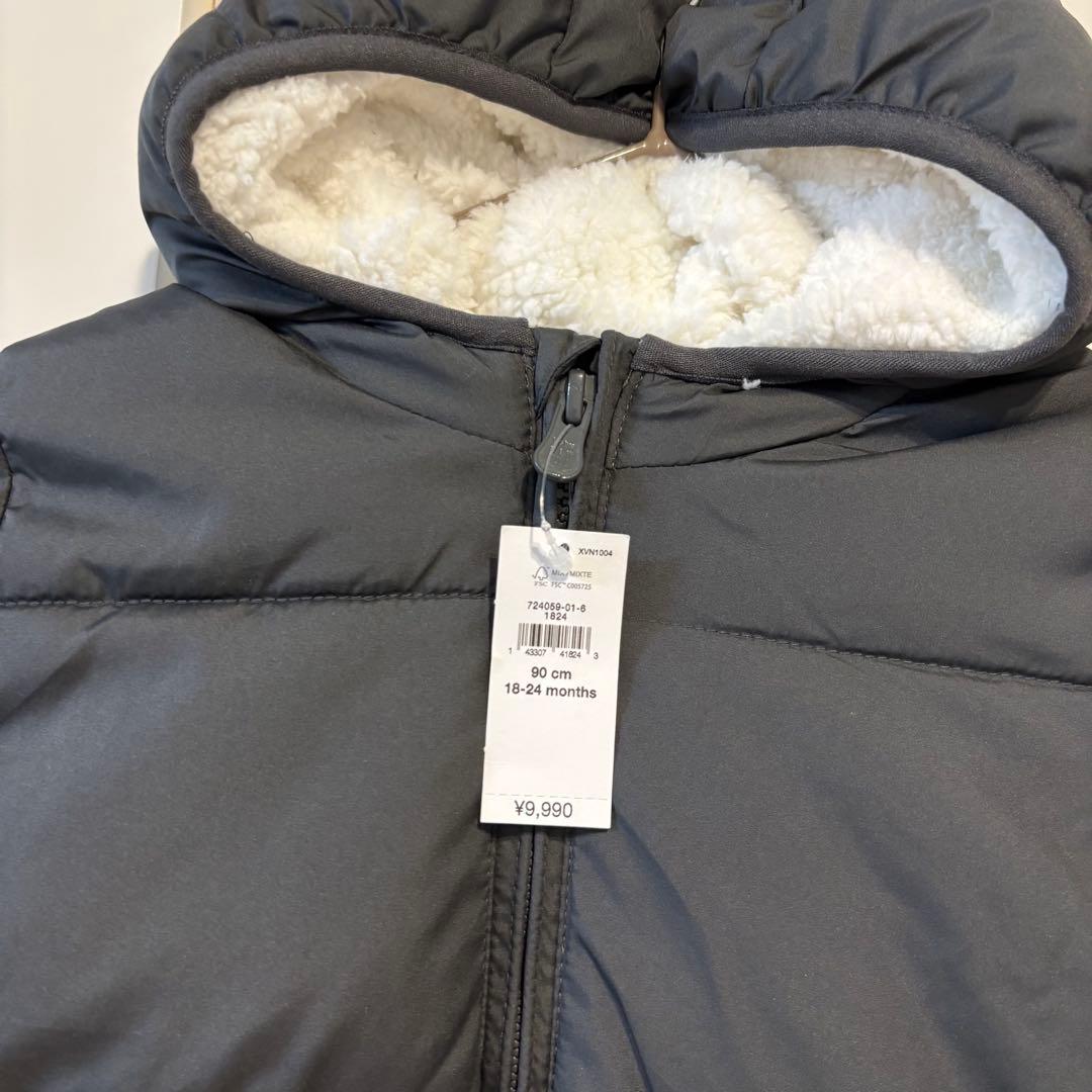 mGAP ベビー　90㎝　ジャンプスーツ　スノースーツ　くま耳