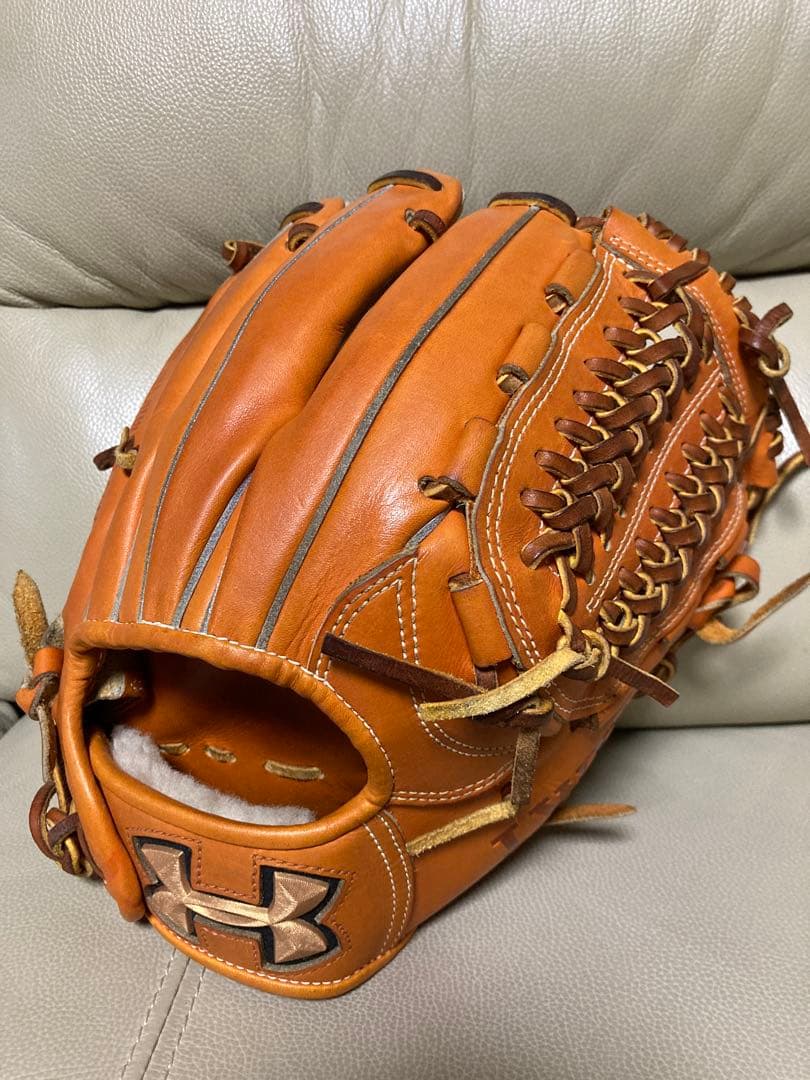 Under Armour 硬式野球グローブオレンジ　松田宣浩モデル【美品】