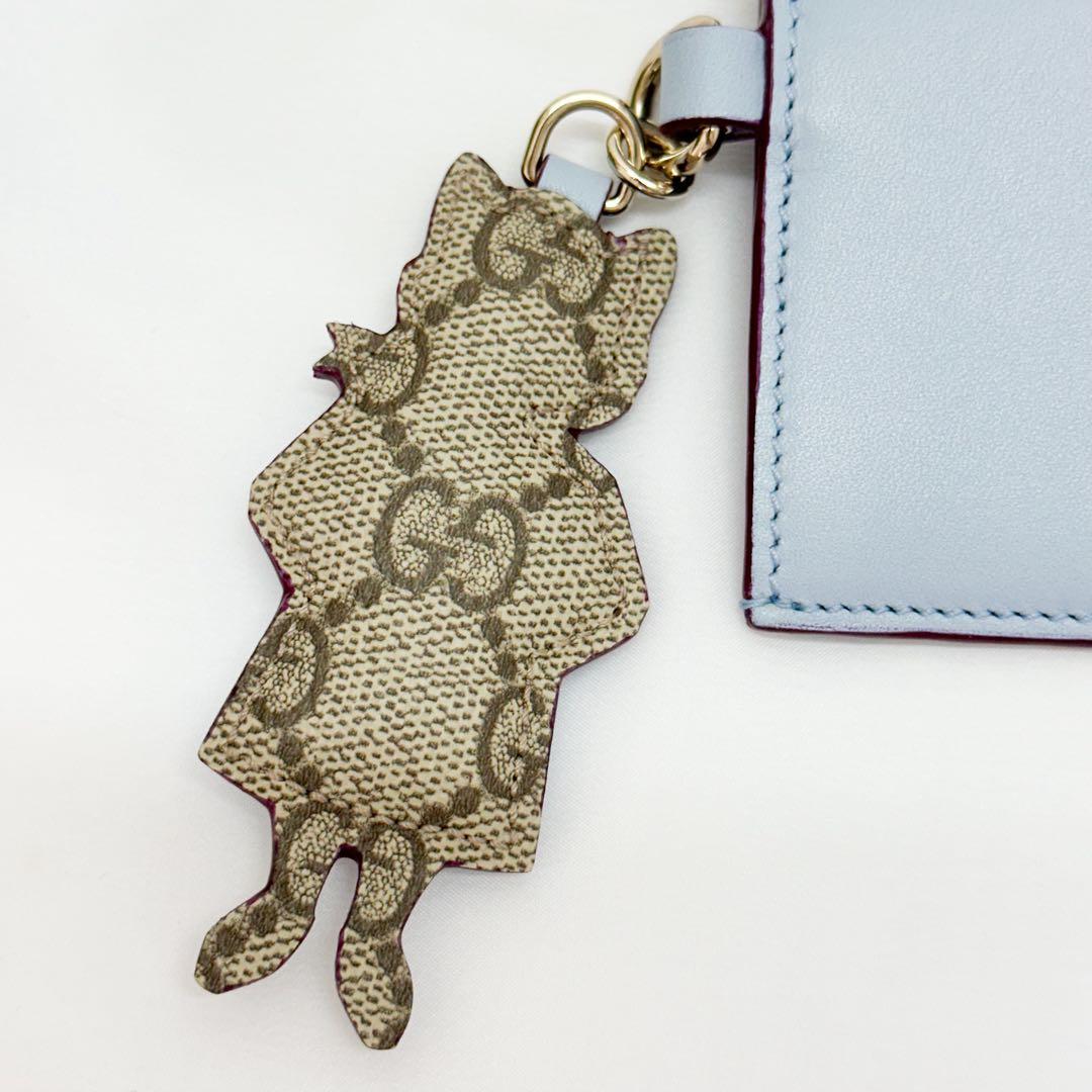 GUCCI 日本限定 ヒグチユウコ キーケース ブルー カードケース 