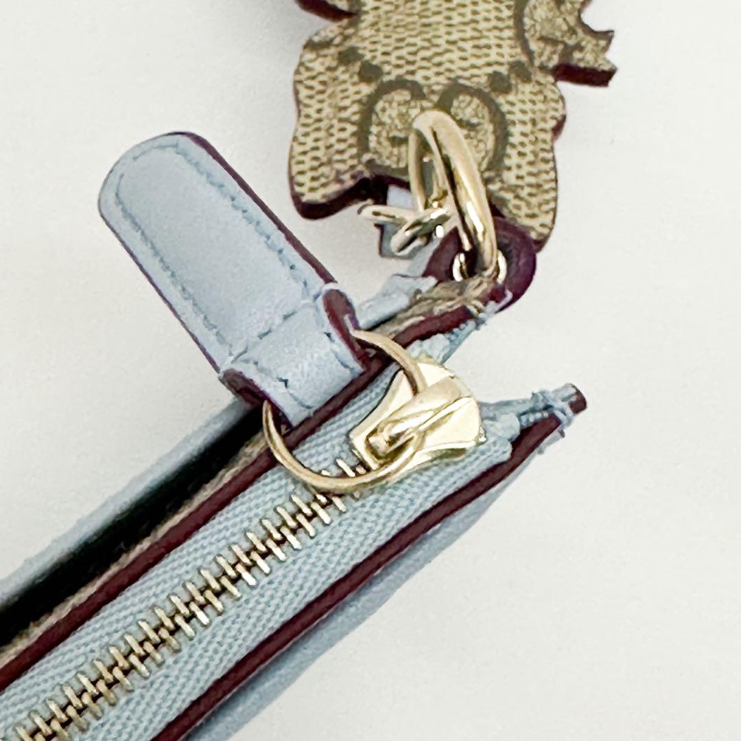 GUCCI 日本限定 ヒグチユウコ キーケース ブルー カードケース 