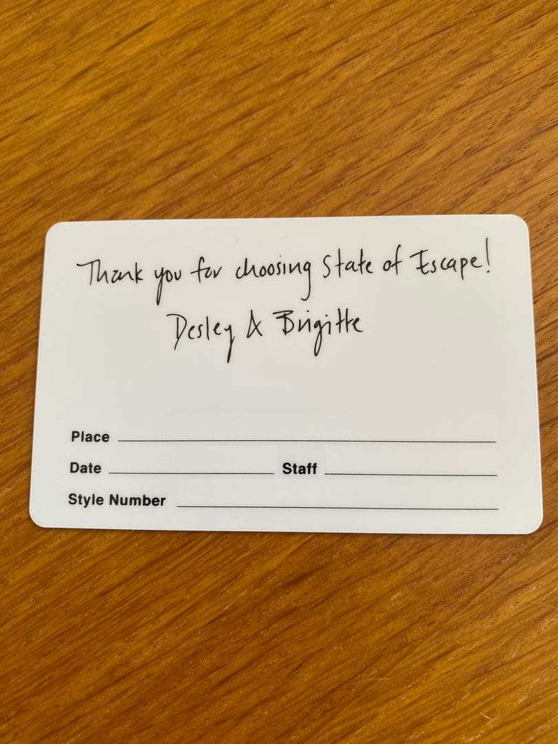 STATE OF ESCAPE トート•ピンクミスト