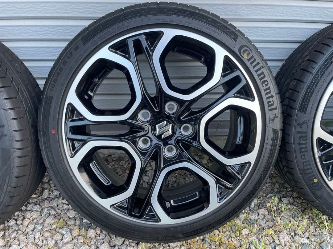 スイフト　純正ホイール　17インチ　新車外し