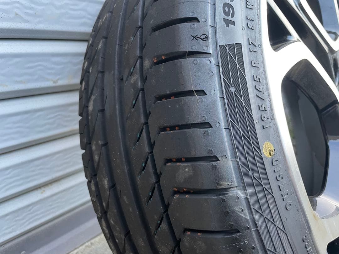 スイフト　純正ホイール　17インチ　新車外し