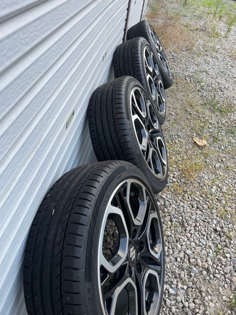 スイフト　純正ホイール　17インチ　新車外し