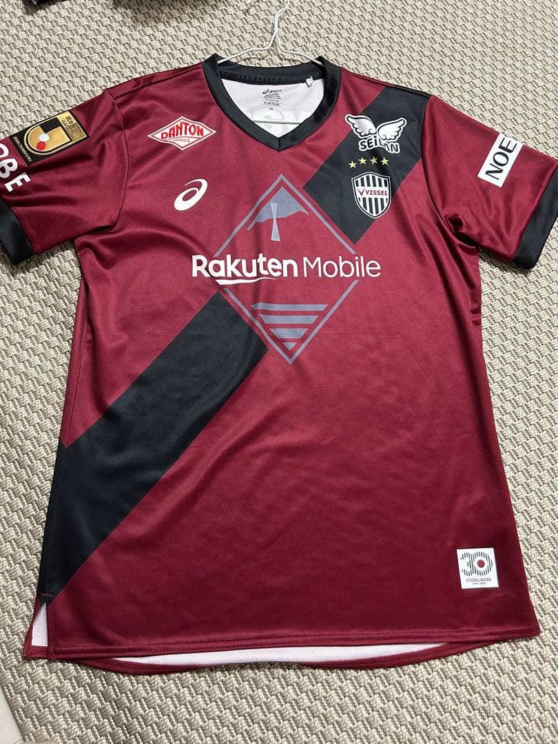 正規品 ヴィッセル神戸　2025 ユニフォーム　井手口陽介 （傷あり未使用）