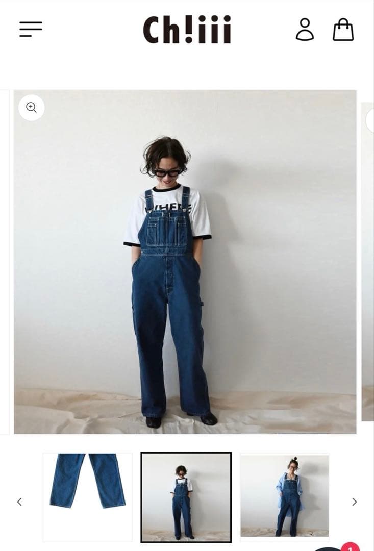 chiiibagのオーバーオール