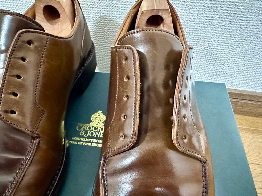 【希少】コードバン　モールトン　MORETON 　Uチップ　UK7.5