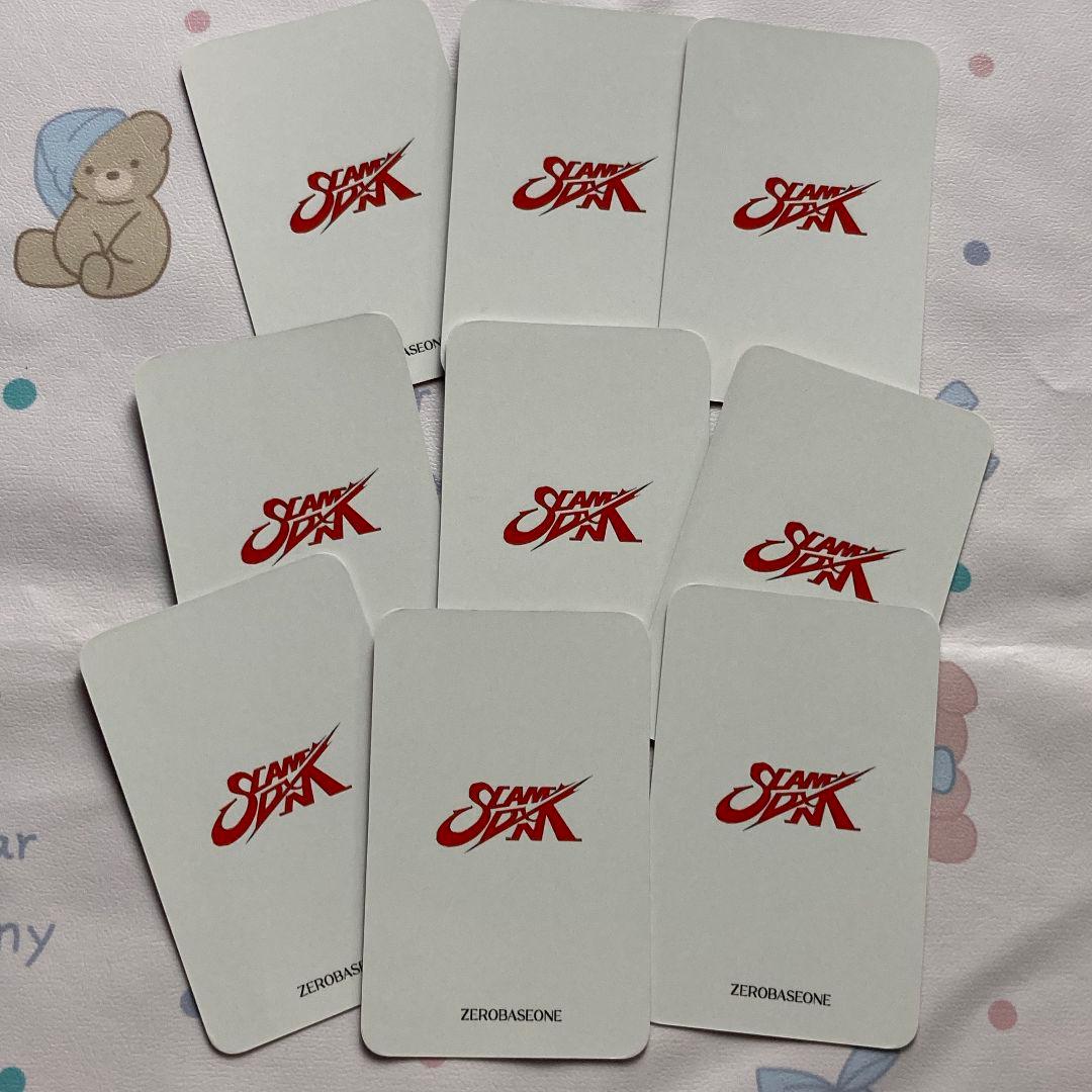 ZB1 SLAMDUNK 200枚限定 MCD サノク トレカ 9枚セット