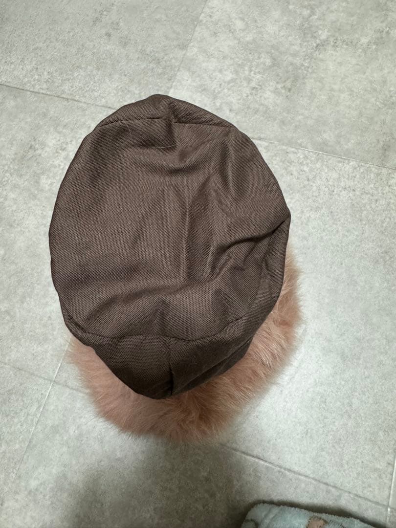 新品　ナンタケットバスケット用　FOXファー内袋