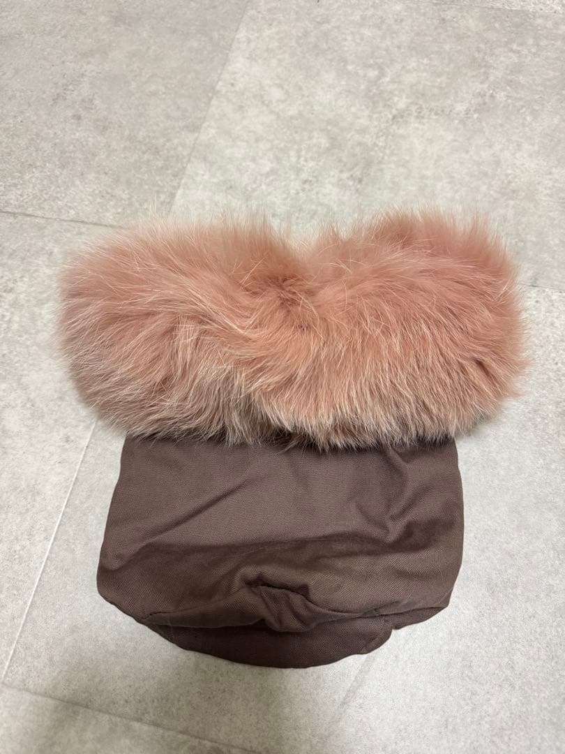 新品　ナンタケットバスケット用　FOXファー内袋