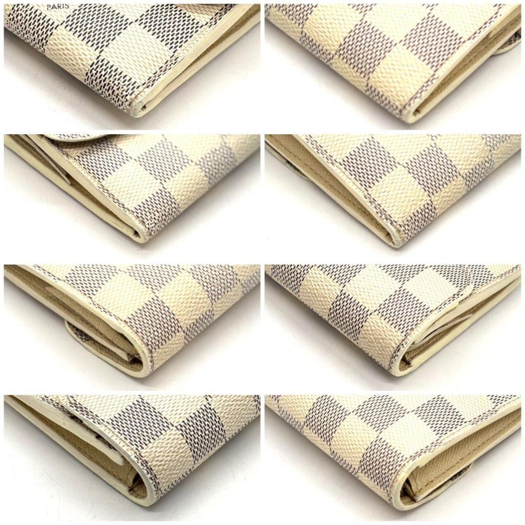 花*※様 ルイヴィトン　長財布 ポルトフォイユ エミリー ダミエ アズール チェ