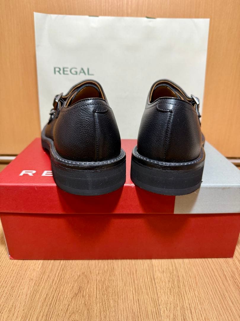 【REGAL】27YRリーガルゴアテックス防水ダブルモンク