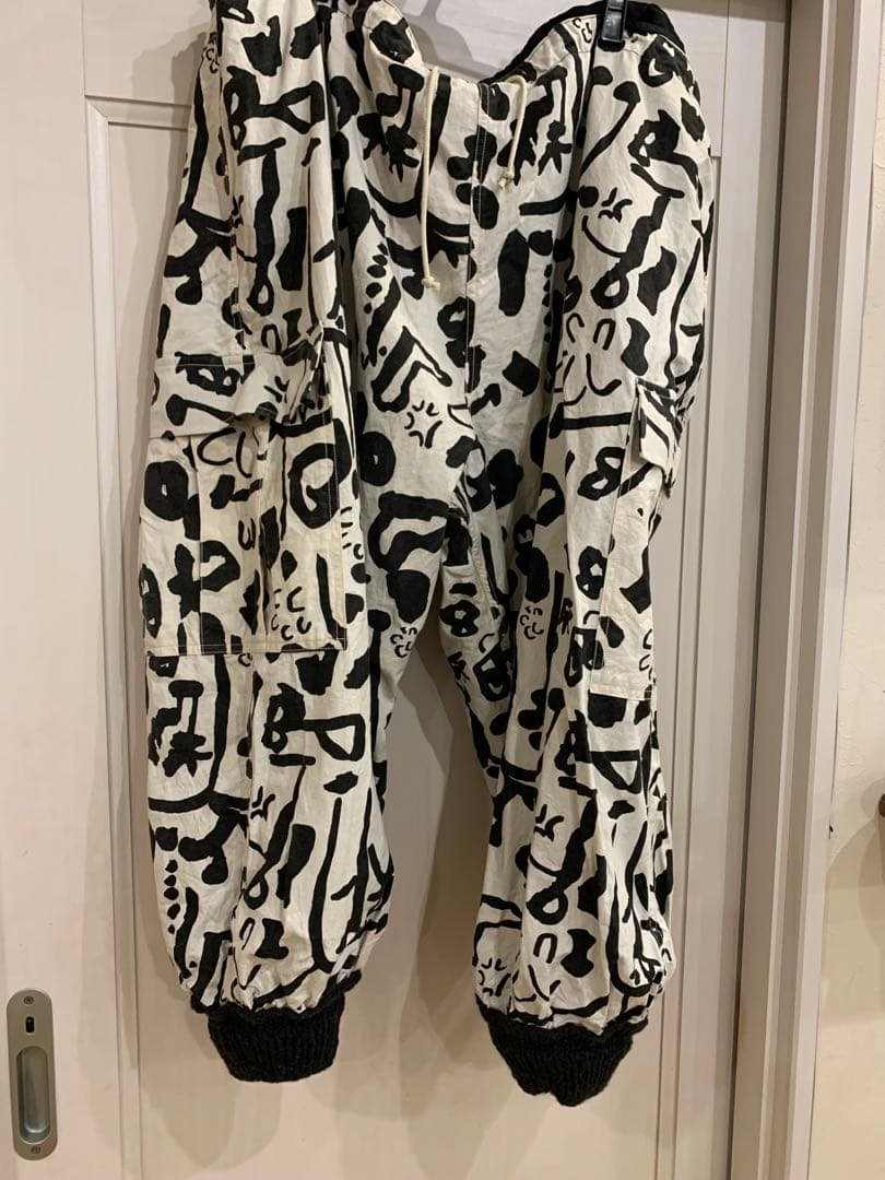 新品完売　KAVAL シルクカーゴパンツ