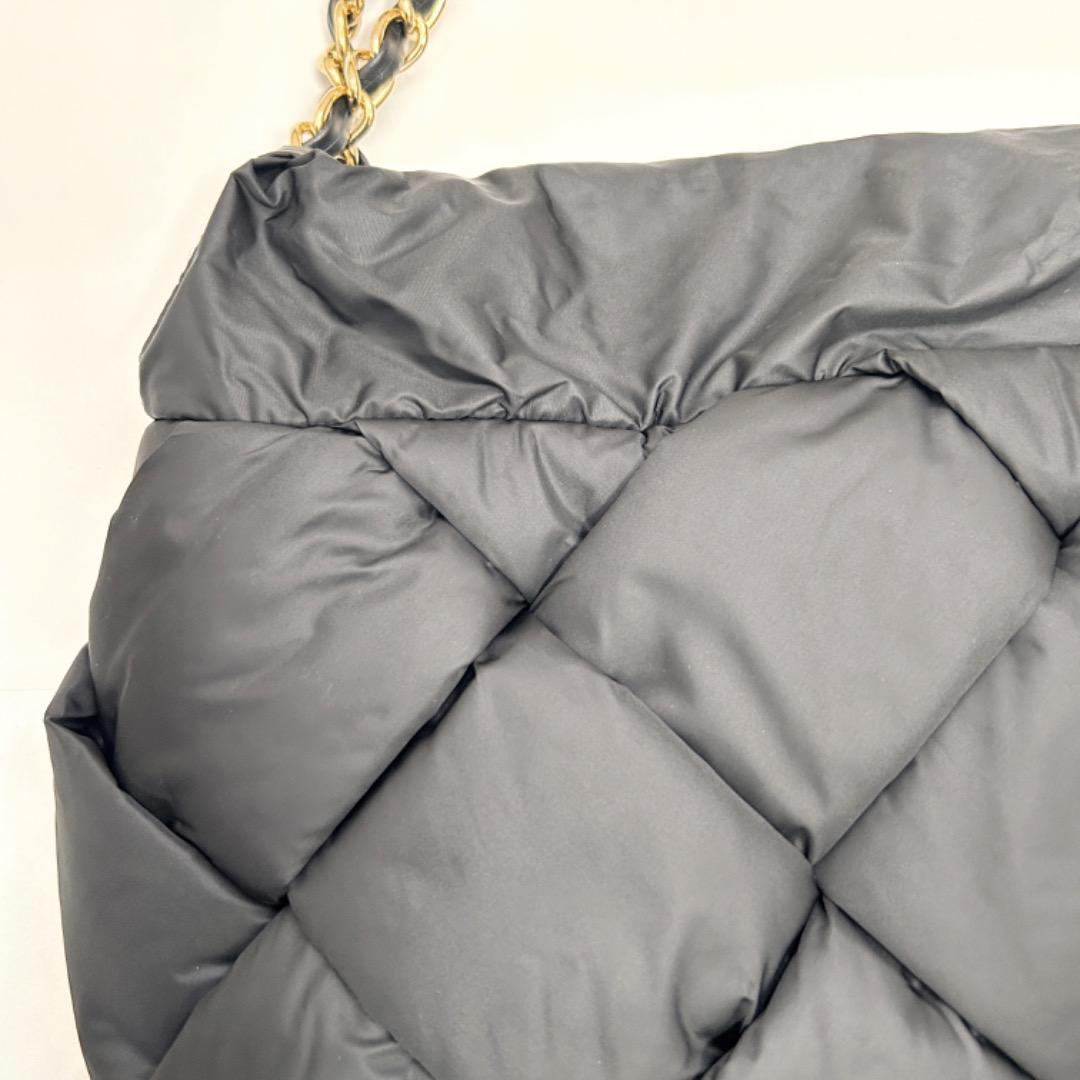 【美品 保存袋付】VIOLAd'ORO ナイロン チェーンハンドル V-8788