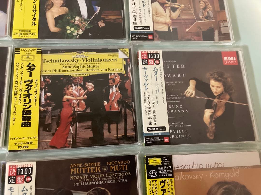 ムター、 ヴィクトリア・ムローヴァ CD 19枚セット クラシック名盤 帯付