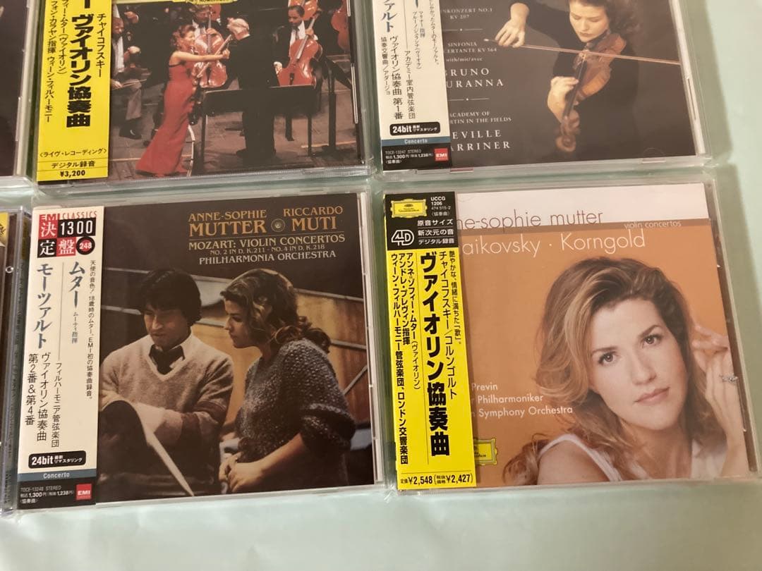 ムター、 ヴィクトリア・ムローヴァ CD 19枚セット クラシック名盤 帯付