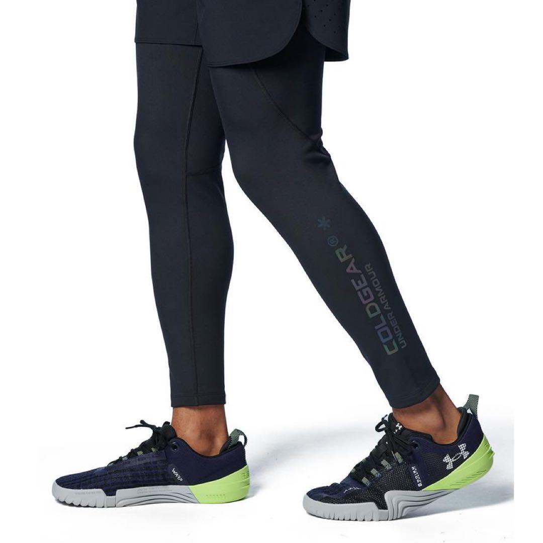 UAコールドギア プロ フィッティド ロングスリーブ シャツ　レギンスセット