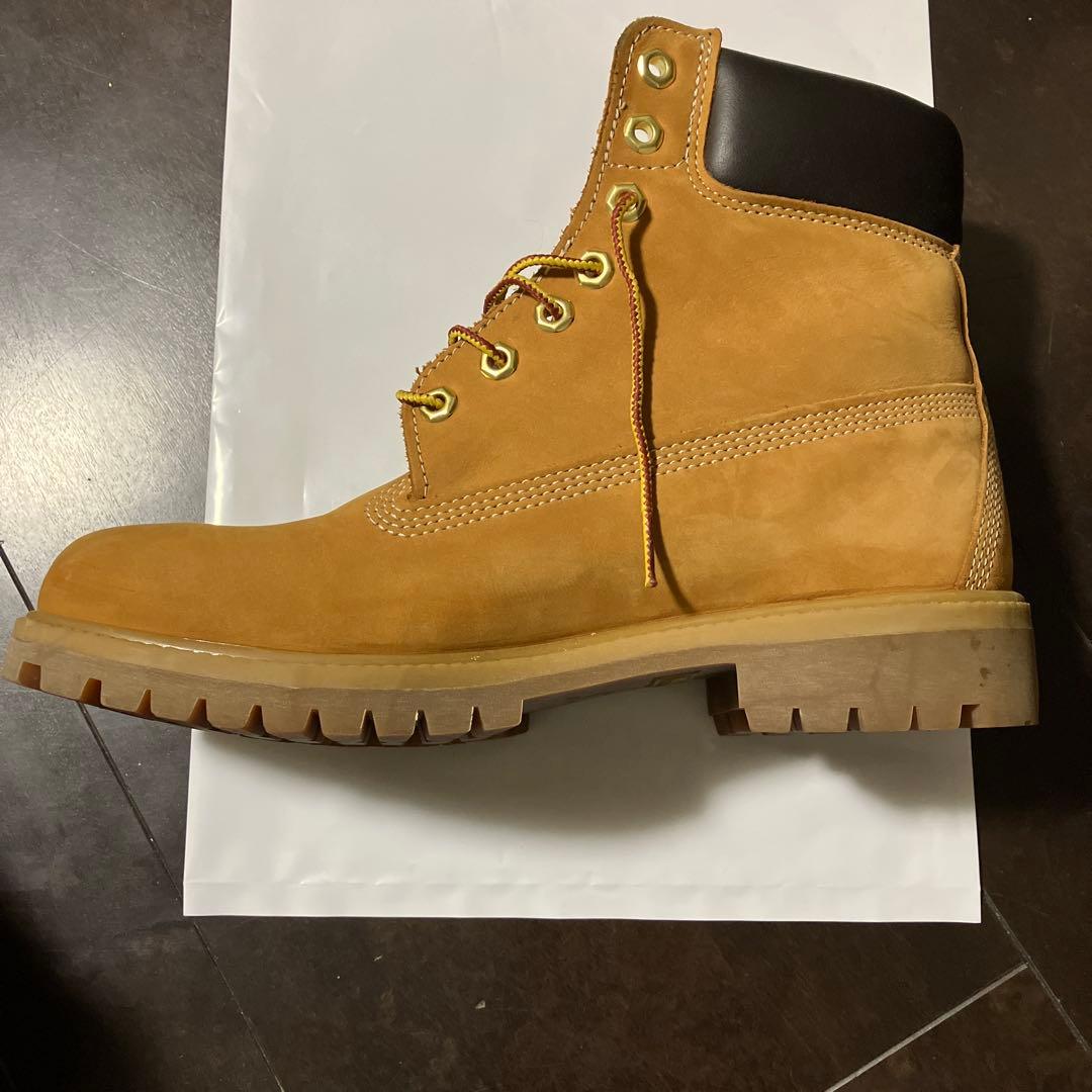 Timberland ウォータープルーフ プレミアムワークブーツ　ベージュ正規品