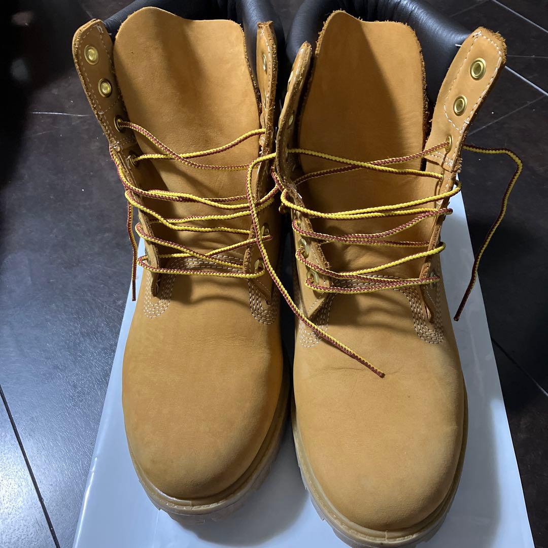 Timberland ウォータープルーフ プレミアムワークブーツ　ベージュ正規品