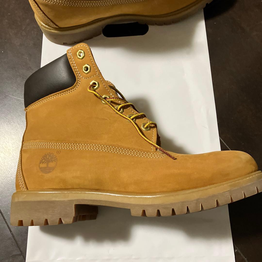 Timberland ウォータープルーフ プレミアムワークブーツ　ベージュ正規品