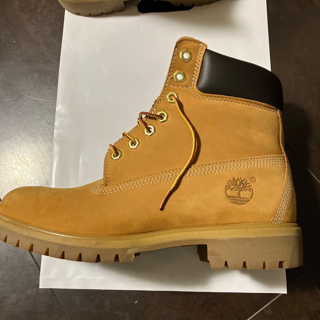 Timberland ウォータープルーフ プレミアムワークブーツ　ベージュ正規品
