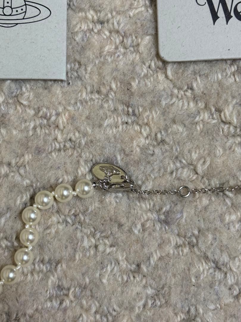 Vivienne Westwood パールネックレス　かやゆー着用