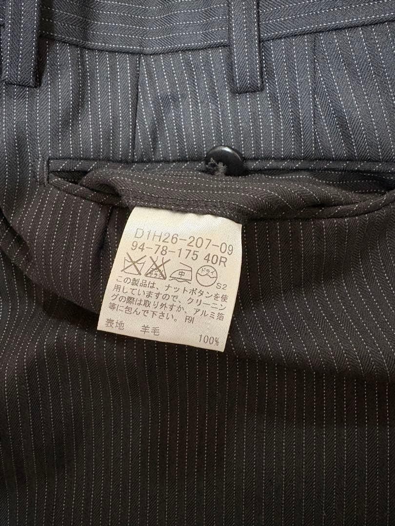 【未使用級】BURBERRY BLACKLABEL スリーピース 裏地 総柄