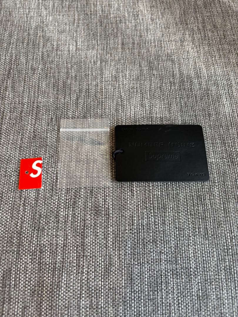 シュプリーム×ナンバーナイン ミッキー バーシティジャケット 赤　Sサイズ