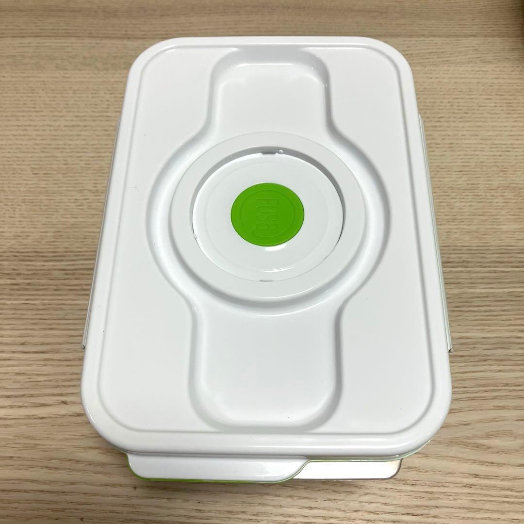 【未使用品】フォーサ　真空コンテナセット　角型　本体 ショップジャパン