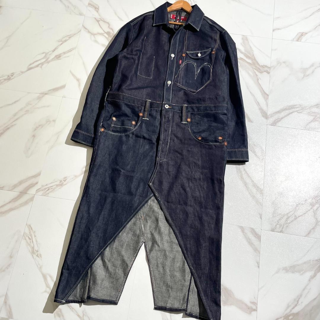 24aw　未使用　ジュンヤワタナベ×リーバイス　Wネームオーバーオールジャケット