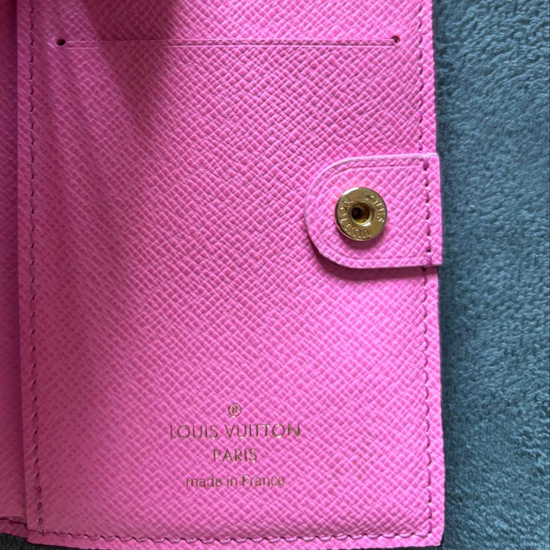 LOUIS VUITTON ポルトフォイユ・リサ 二つ折り財布 ブラウン