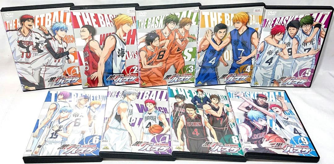 黒子のバスケ【season1～3】DVD 全27巻セット