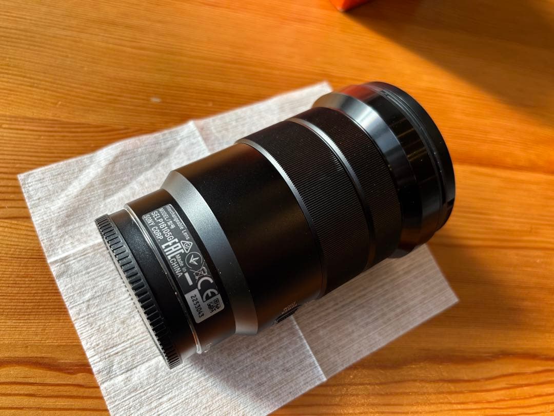 SONY E PZ 18-105mm F4 G OSS（SELP18105G）