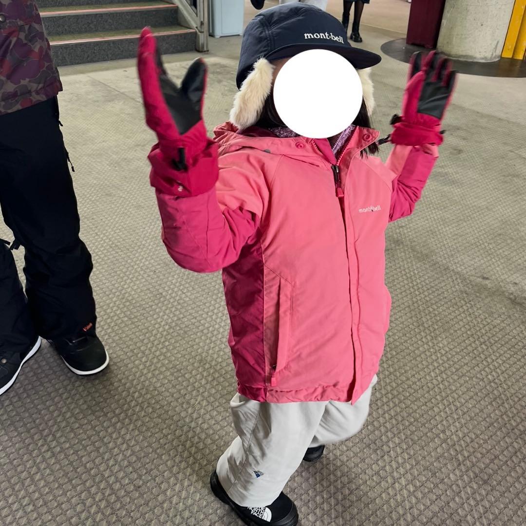 mont-bell モンベル　スノーウエア　スキーウェア　雪遊び