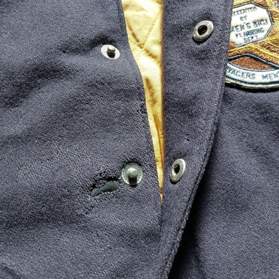 80s vintage MEN'S BIGI スタジャン 中綿キルティング