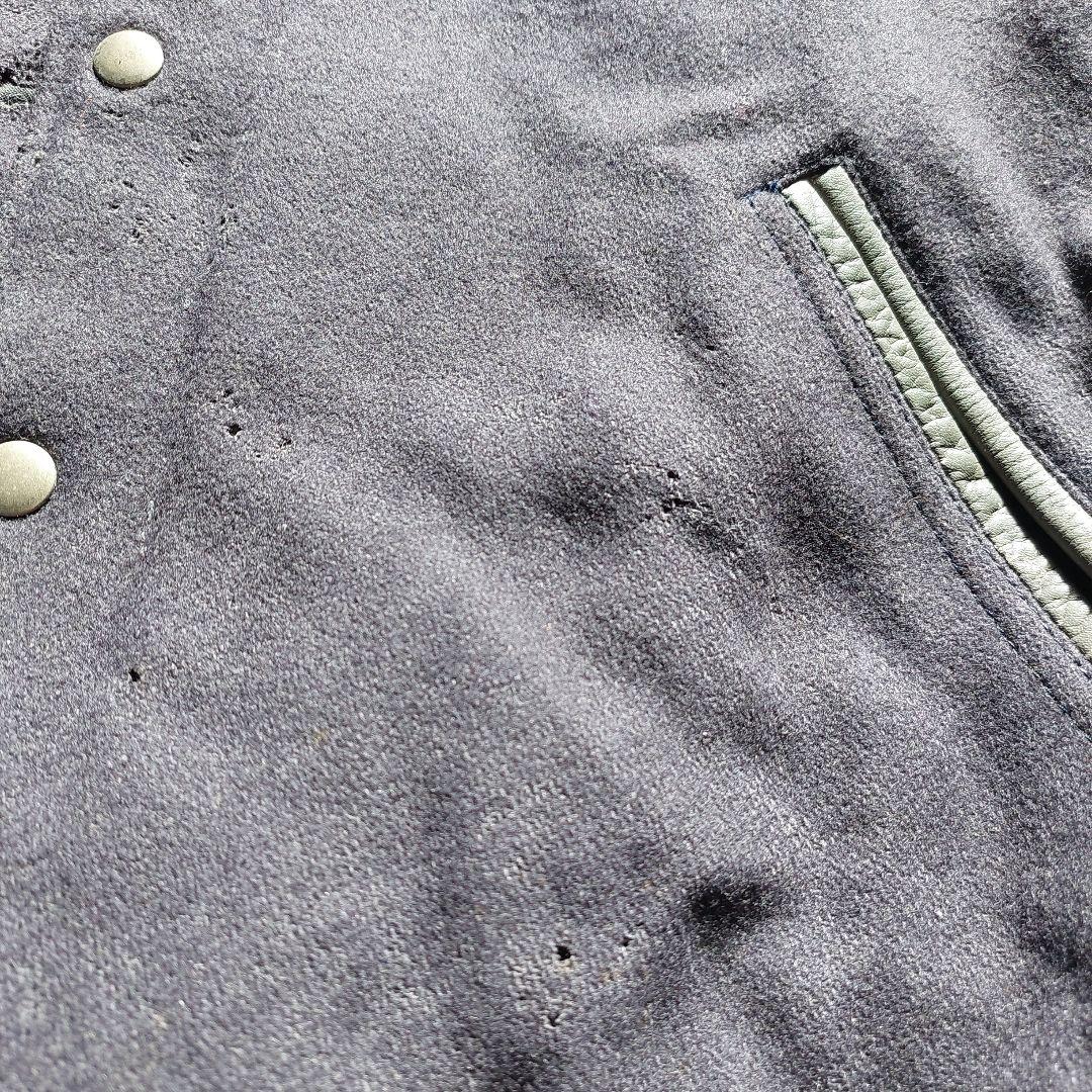 80s vintage MEN'S BIGI スタジャン 中綿キルティング