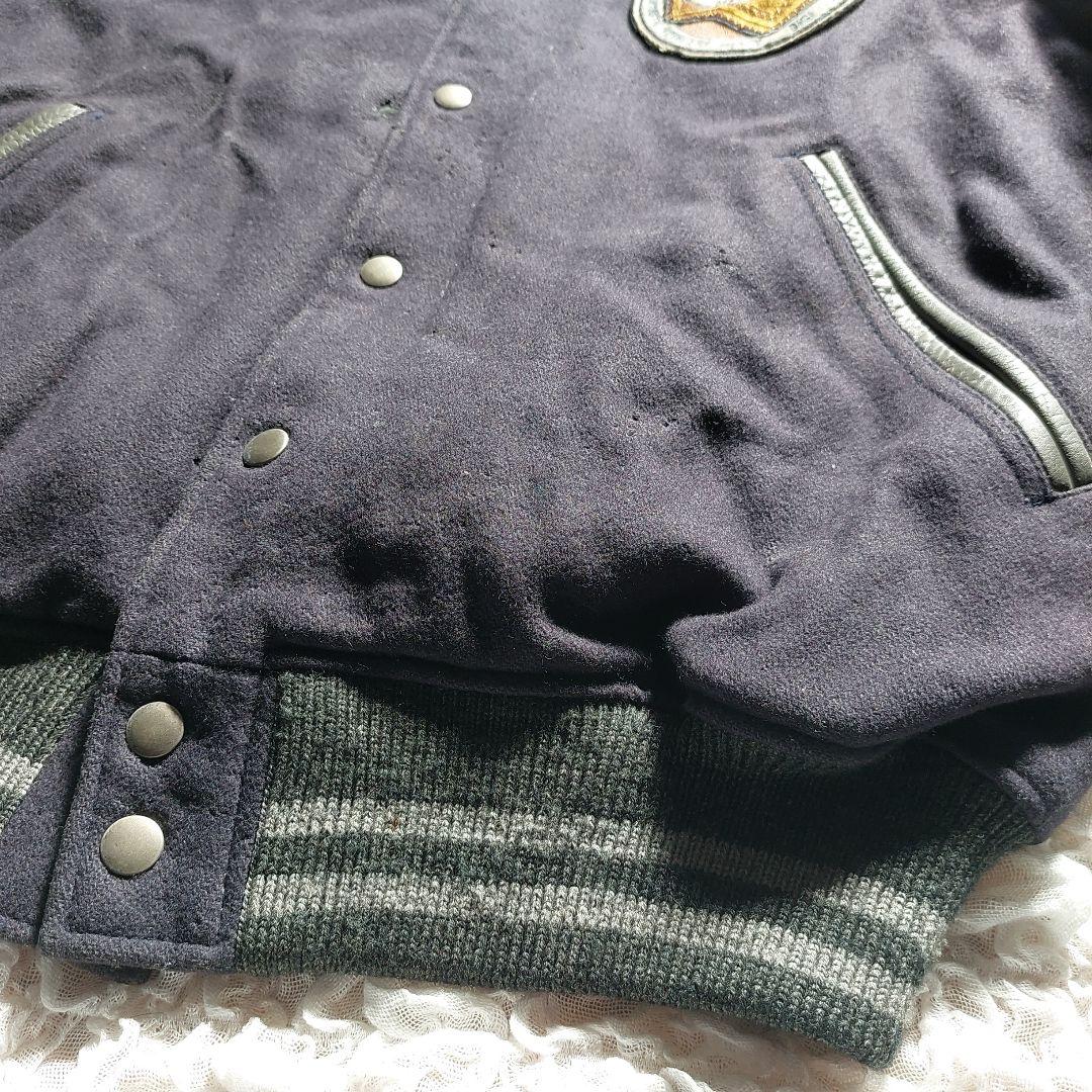 80s vintage MEN'S BIGI スタジャン 中綿キルティング