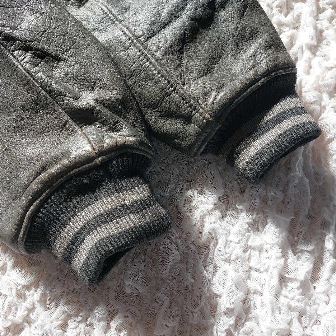 80s vintage MEN'S BIGI スタジャン 中綿キルティング