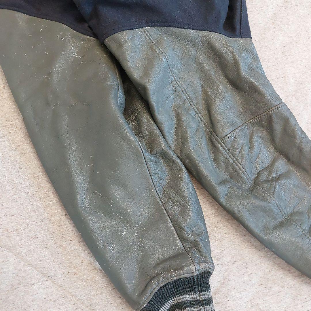 80s vintage MEN'S BIGI スタジャン 中綿キルティング