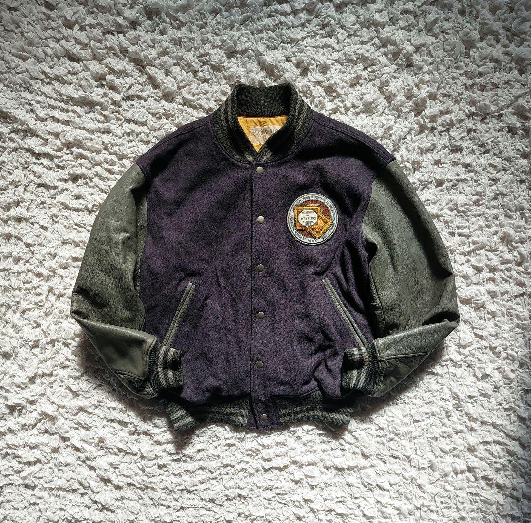 80s vintage MEN'S BIGI スタジャン 中綿キルティング