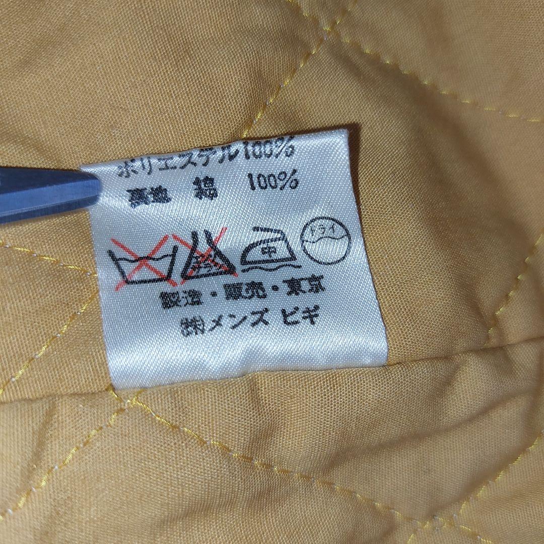 80s vintage MEN'S BIGI スタジャン 中綿キルティング