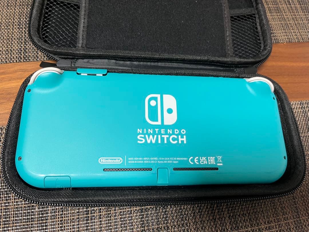 Nintendo Switch Lite ターコイズ ケース 充電器付
