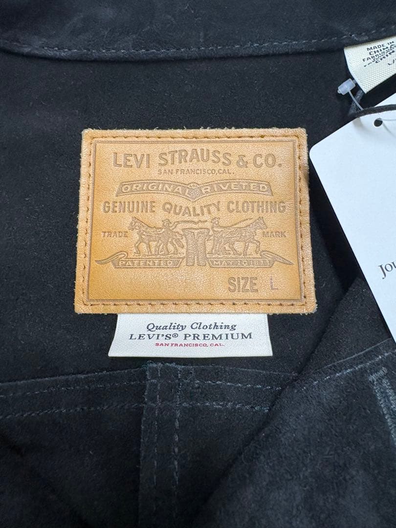 Levi's （R） リーバイス別注TYPE1スエードトラッカージャケット Ｌ