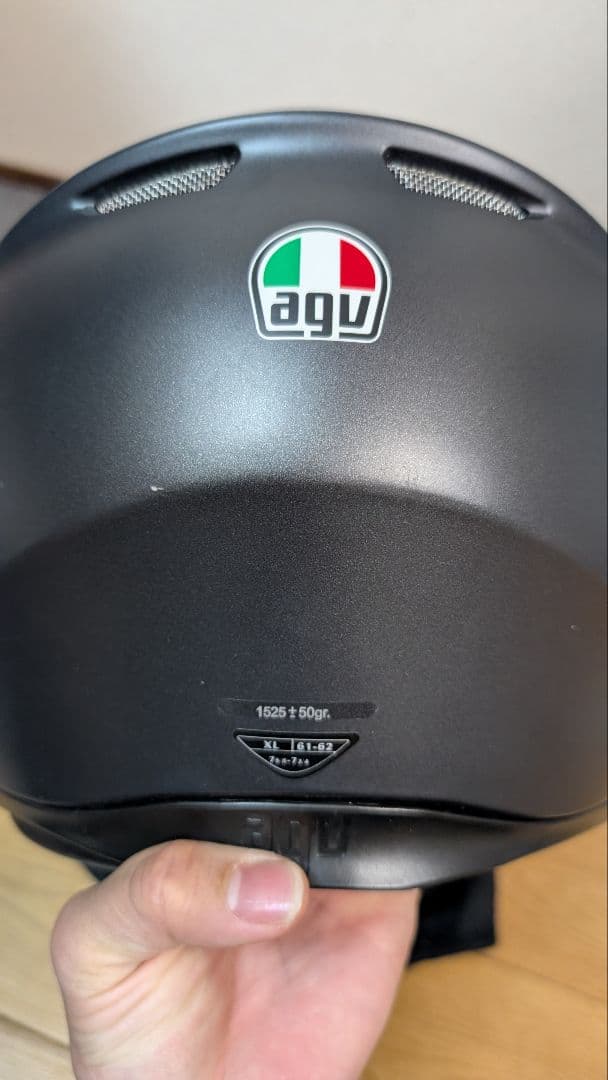 AGV K3 エージーブイ イタリア フルフェイスヘルメット ブラック 黒