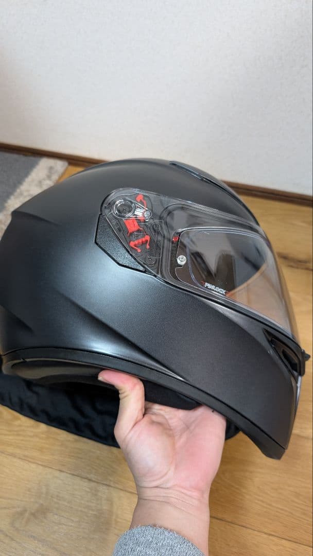 AGV K3 エージーブイ イタリア フルフェイスヘルメット ブラック 黒