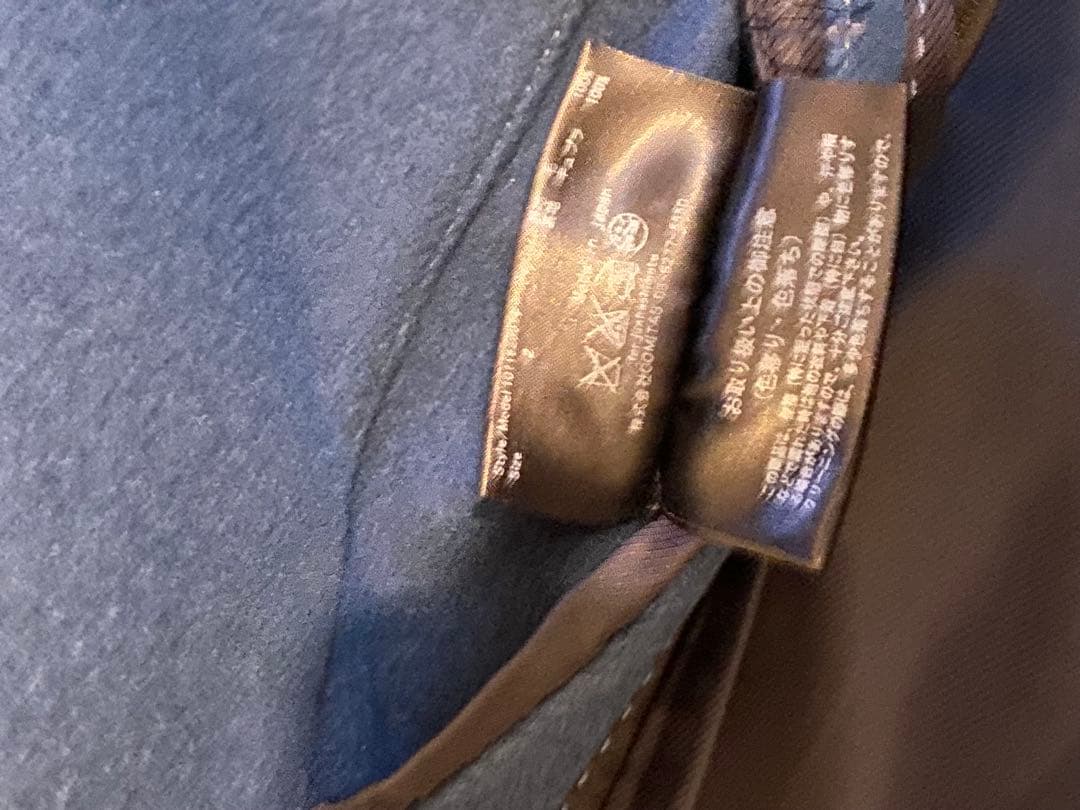 ジュンハシモト　junhashimoto ラップコートsize2 ブルー