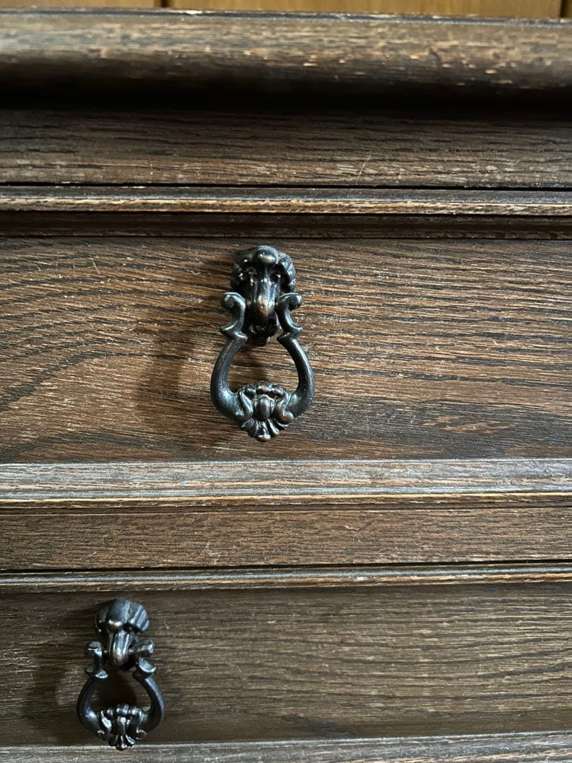 値下げ！神戸　永田良介商店　無垢材チェスト　ヴィンテージ　たのメル便