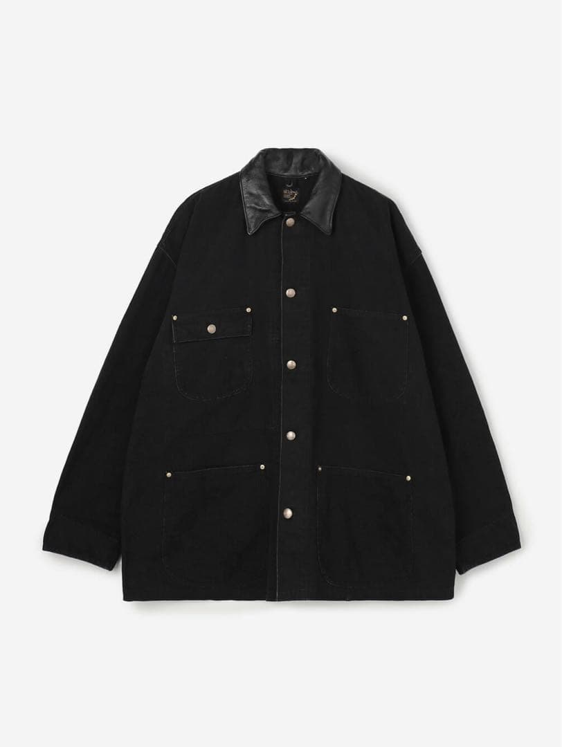 Bshop別注　orSlow RELAX FIT COVERALL BLACK