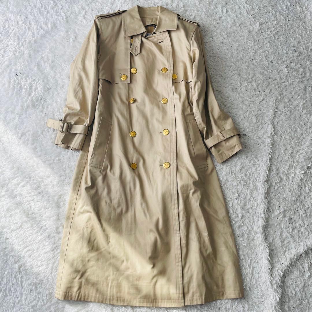 美品 Yves Saint Laurent トレンチコート ライナー 金ボタン