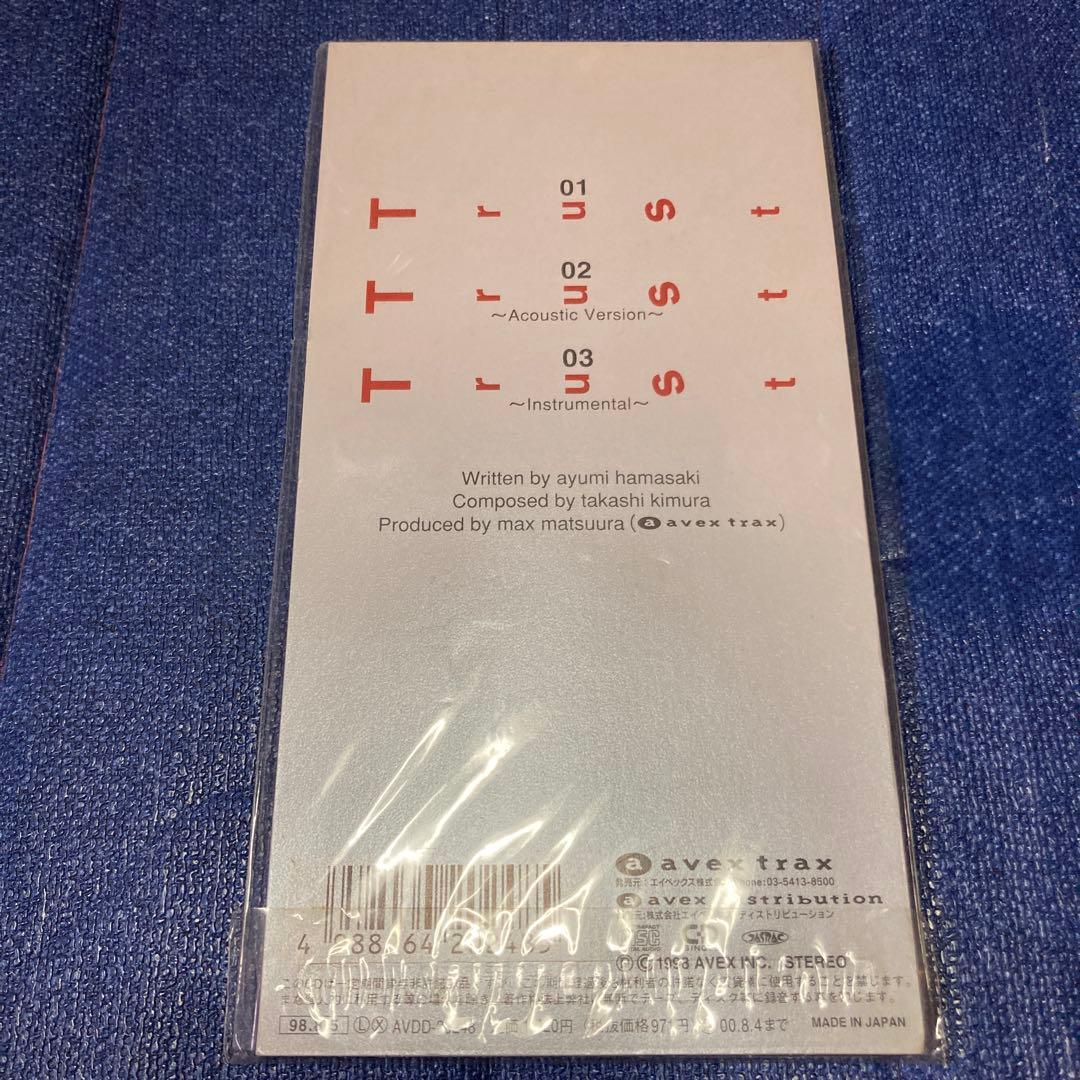 浜崎あゆみ .トラストTrust 花王　8cm8センチシングル邦楽CD 未開封